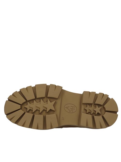 Mocassini modello GENIAL in camoscio ASH | GENIAL STUDS BABY SOFTGOLDEN BROWN